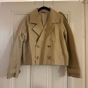 Modern Citizen Lucca Cropped Trench Coat